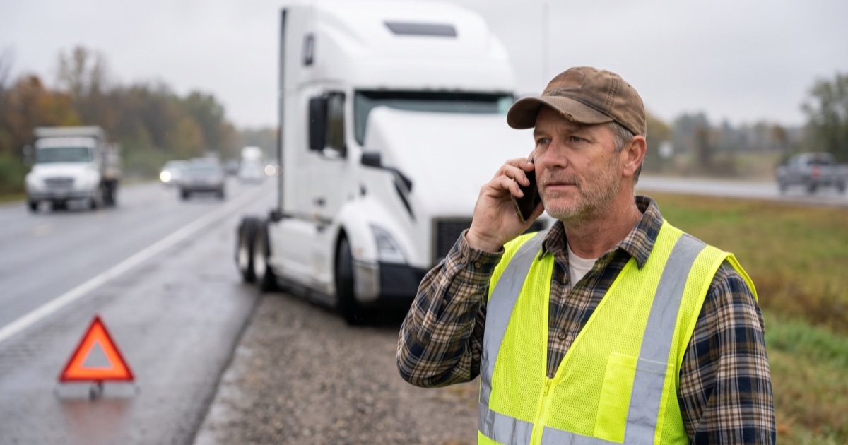 Breakdown intake automation for truckload carriers: what has to happen between 'I'm broke down' and a shop appointment